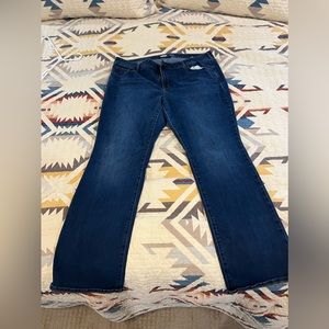 Old navy kicker boot cut jeans 18
